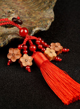 速发桃花工多开肥城正宗桃木造型挂件平安果扣木雕包饰家居多艺品