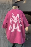 XZ203-SX213-P3823夏季新品水洗做宽松圆领旧短袖T恤，男装T恤，星座203