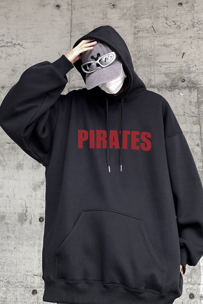 直播品质！重磅加绒新品连帽宽松套头卫衣XZ203-W654加绒-P58,男装卫衣,星座203