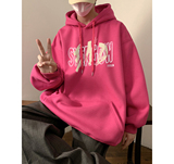 直播品质！重磅新品连帽宽松卫衣.XZ203-W608-P55加绒P65.，男装卫衣，星座203