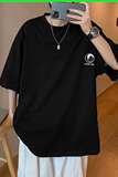 XZ203-T46-P28夏季休闲圆领印花宽松短袖T恤..，男装T恤，星座203