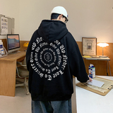抖音供货秋冬加绒加厚连帽宽松长袖卫衣XZ203-W72-P65，男装卫衣，星座203