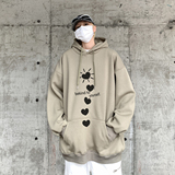 直播品质！重磅加绒新品连帽宽松套头卫衣XZ203-W655加绒-P58.，男装卫衣，星座203