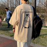 XZ203-T46-P2822夏季新品圆领宽松套头短袖T，男装T恤，星座203