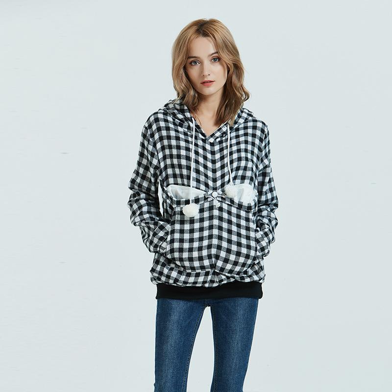 Cat Star Character Pattern Casual Long Sleeve Pullover Pet