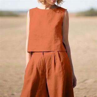 pants vest clothing and sales full loose ladies length
