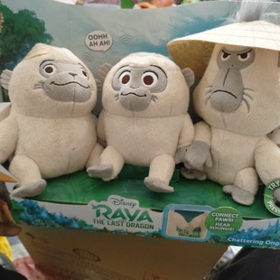 新款现货美国寻龙传说Raya西苏猴子天团拉雅甲壳虫毛绒玩具公仔