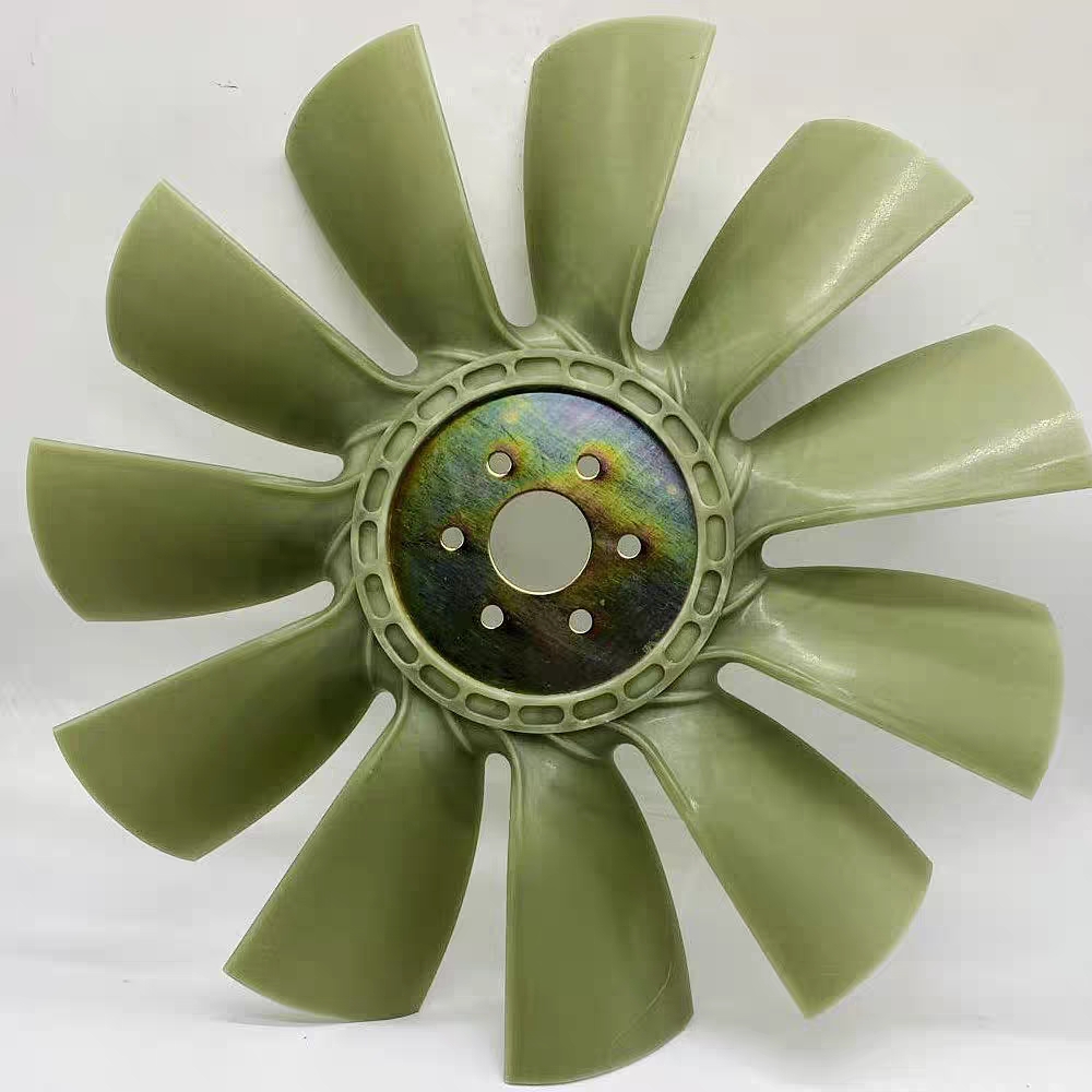 挖掘机配件小松PC60 70 100 120-5-6-7-8 4D102发动机风扇叶