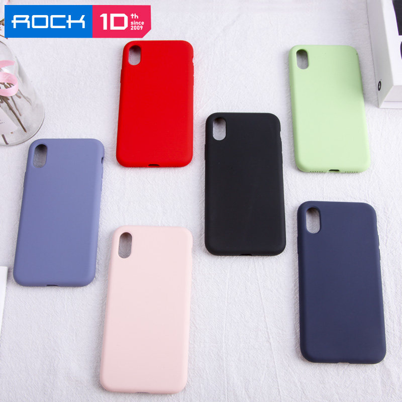 rock液态硅胶全包ins风手机壳