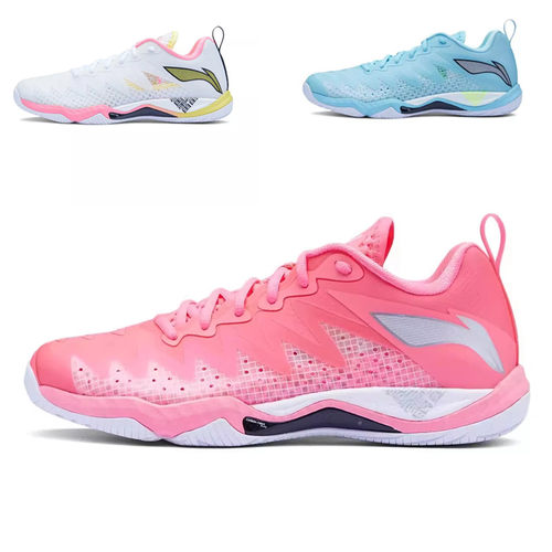 李宁鹘鹰5代正品羽毛球鞋男女同款减震防滑比赛鞋透气舒适运动鞋