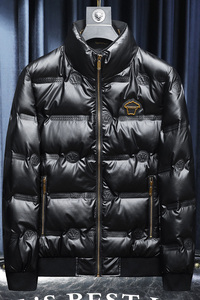 2023年冬季新款高端90%白鸭绒立领羽绒服男 QT3017-1918 P235沙发图片
