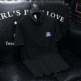 欧货高品质珠地棉2023夏季新款男士短袖POLO衫828-P75绿沙发，男装Polo衫，钱塘6009(原3017)