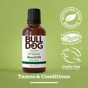 英国Bull Dog斗牛犬男士经典胡须油Beard Oil BullDog澳洲代购