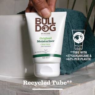 英国Bulldog斗牛犬深层滋养经典男士保湿霜敏感肌保湿面霜100ml