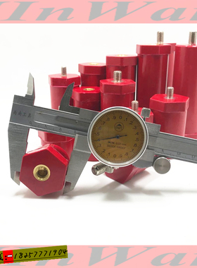 绝缘子 固定桩jyz-30*20两头螺母 铝电池支撑柱 sb低压绝缘柱m6/8