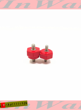 两头螺丝绝缘柱jyz-20*10h*14h隔离支柱 充电桩绝缘子m5/6杆 低压