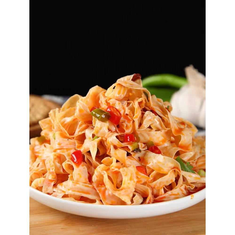 豆皮干货豆腐皮丝无盐粒豆皮丝干豆皮人造肉蛋白肉火锅豆制品商用