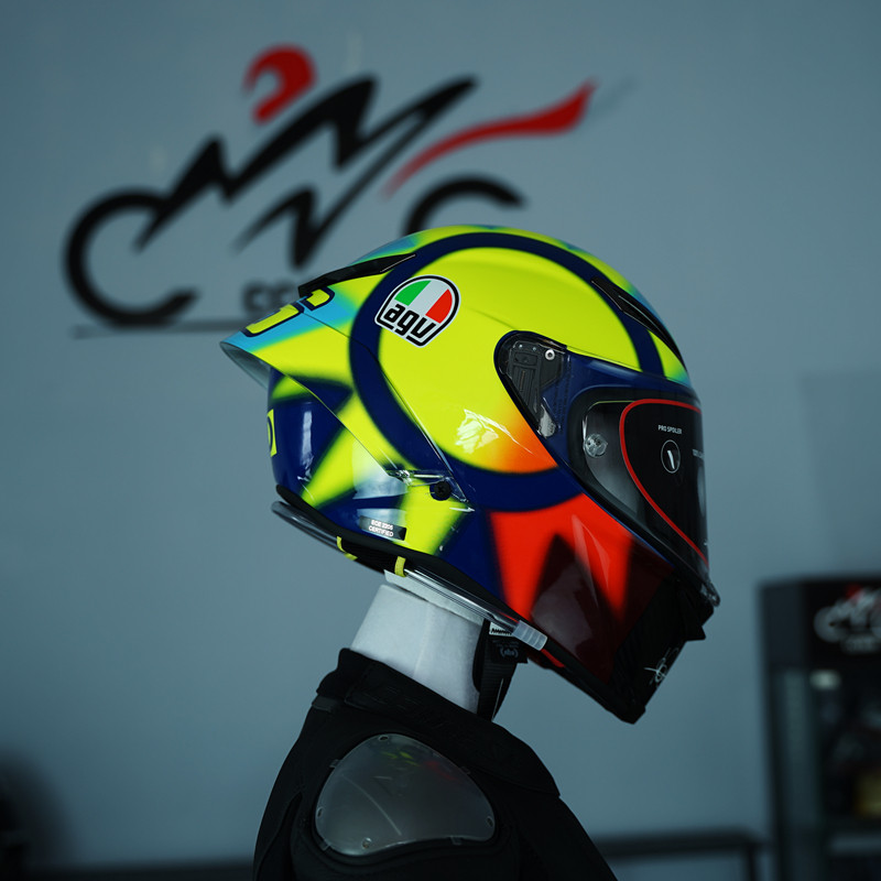 AGV PISTA GP RR Soleluna 2021新日月罗拉罗西退役水彩罗拉头盔