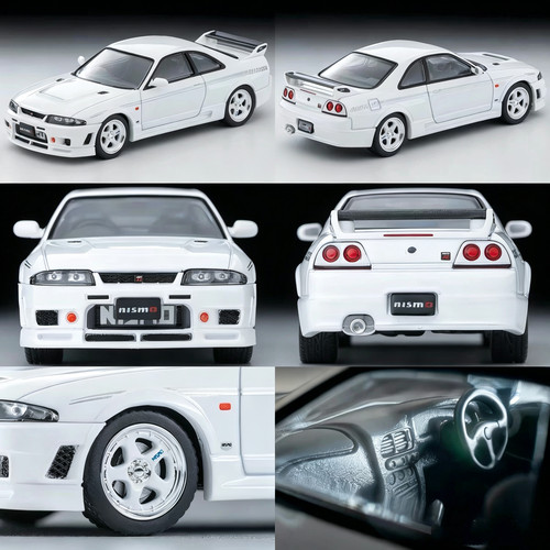 TLV日产Nissan GTR R33 Nismo 400R N305d 白1:64 多美卡TOMYTEC