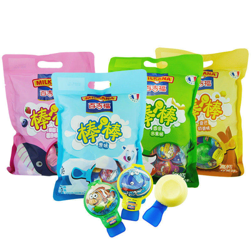 百吉福棒棒奶酪500g*25支5种口味原味水果冰淇淋酸奶味莓子