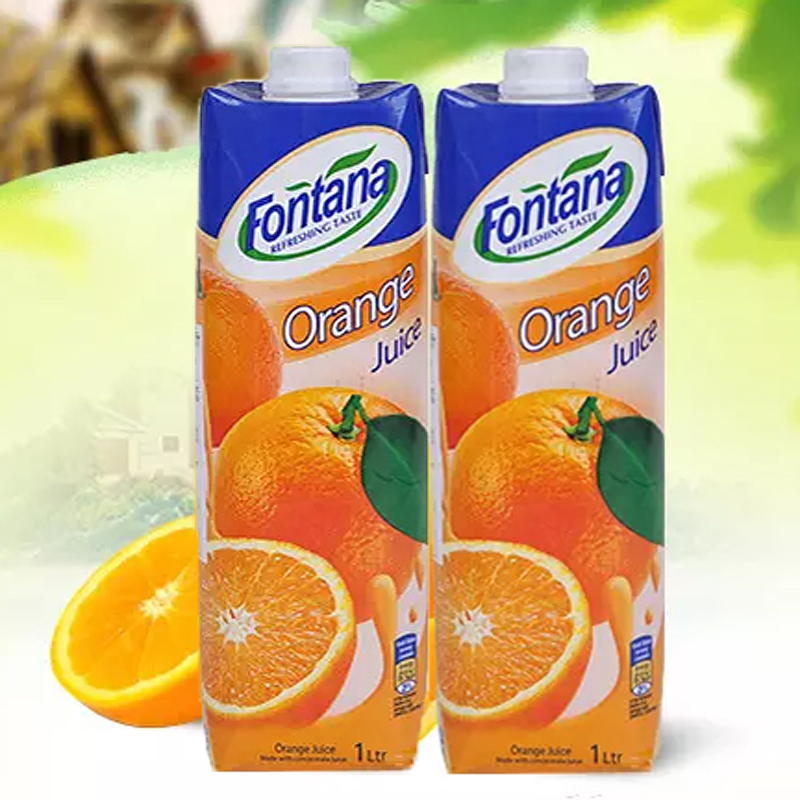 塞浦路斯进口Fontana芬特乐橙汁1L*2瓶芬特乐牌纯果汁饮料1000ml在类目 咖啡/麦片/冲饮, 饮料, 果蔬汁, 纯果蔬汁中 - 来自Buy2taobao.com提供专业的淘宝代购服务