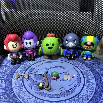 正版荒野乱斗LINE FRIENDS玩偶莫提斯游戏周边手办模型斯派克里昂