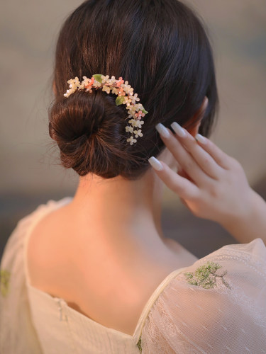 古风高级感桂花簪子夏季清新