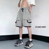 夏季男士短裤五分裤裤子工装宽松潮牌休闲潮流1401-DK73-P35大货，男装牛仔裤，星座1401