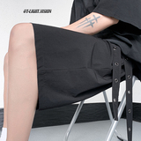 夏季新款休闲五分速干舒适宽松运动潮牌短裤1401-DK71-P35，男装牛仔裤，星座1401