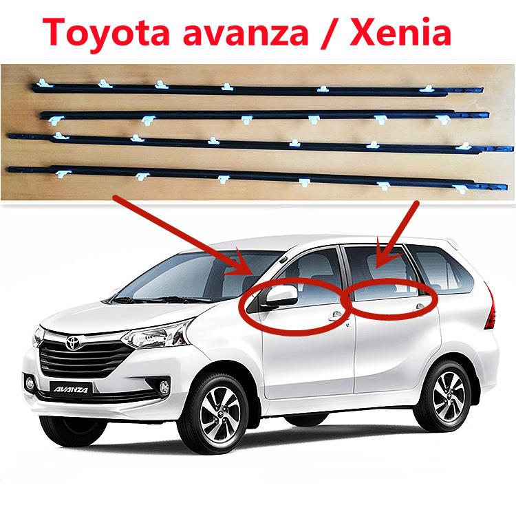 车门窗玻璃密封条外压条挡水切外挡水压条适用于丰田AVANZA Xenia