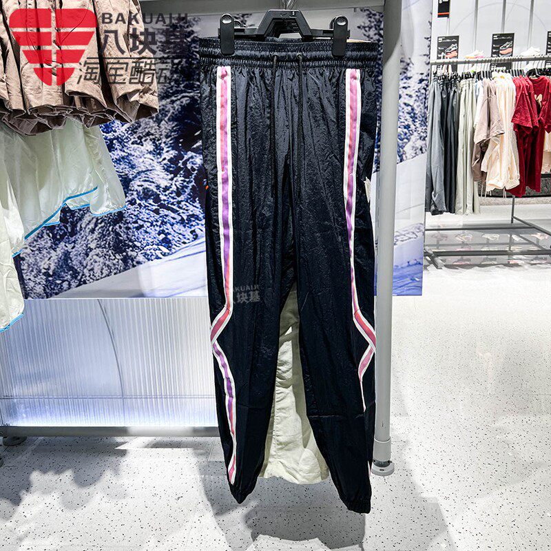 Nike耐克男裤2026夏季款梭织透气篮球训练收口束脚长裤IR6279-010
