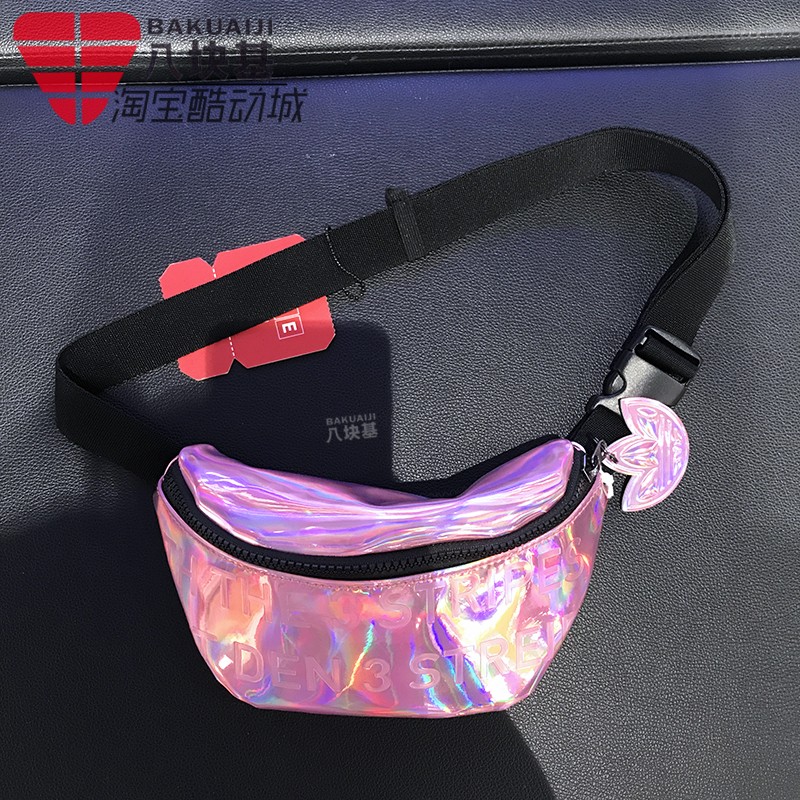 休闲腰包斜挎包单肩包阿迪达斯