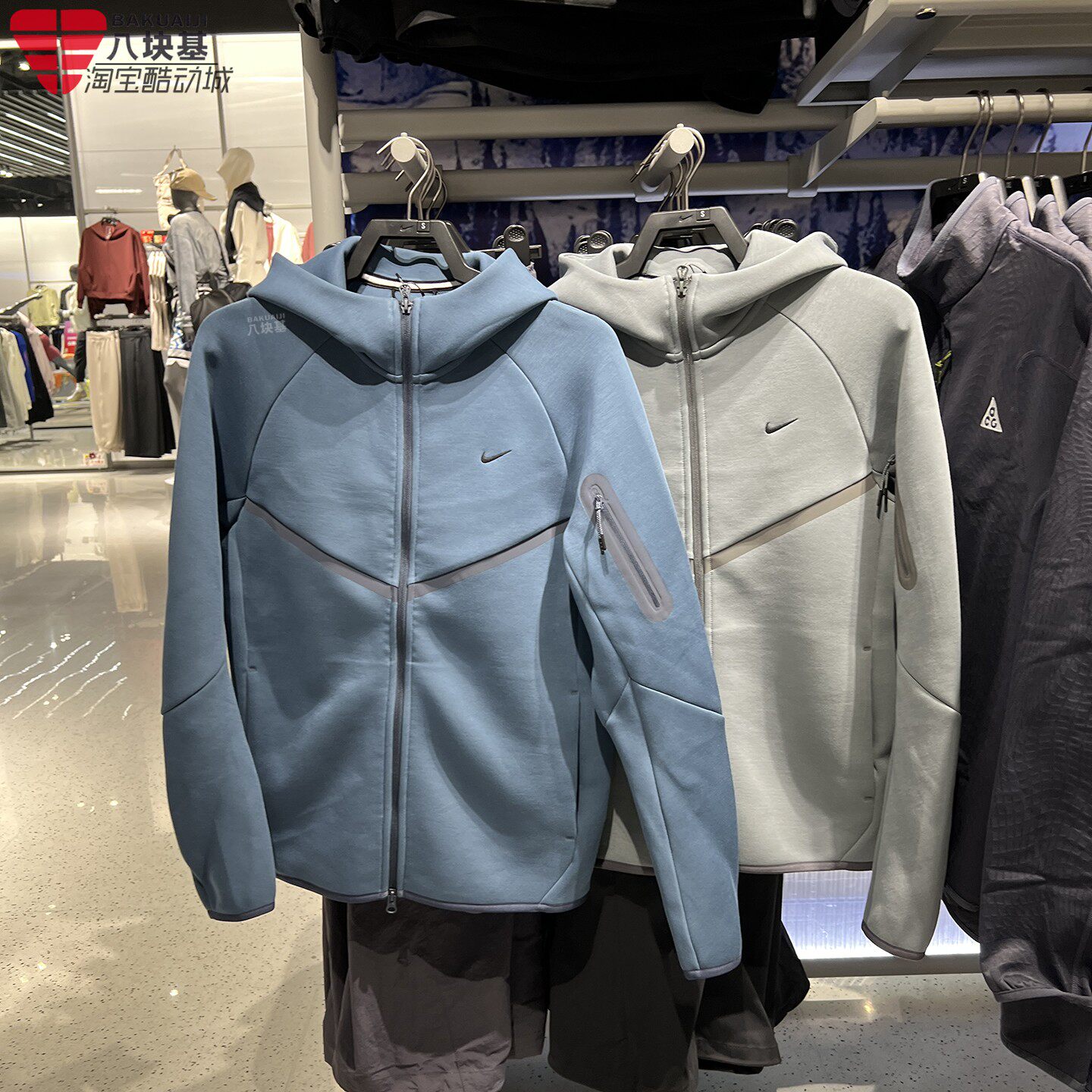 耐克男装太空棉运动连帽夹克外套