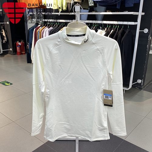 跑步训练紧身运动长袖T恤耐克