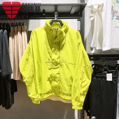 耐克梭织立领防晒防风衣运动外套
