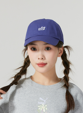 PUMA彪马男女2025春新款情侣百搭舒适休闲帽遮阳鸭舌帽 025997-03