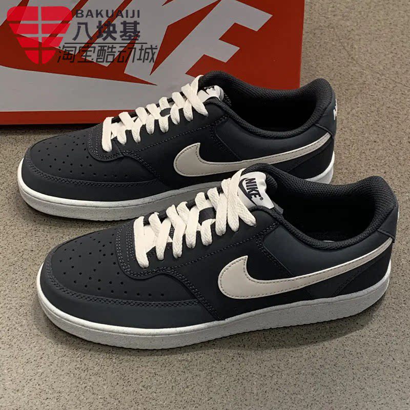 Nike耐克男鞋2026春季COURT皮质舒适复古低帮休闲板鞋 HV8139-003