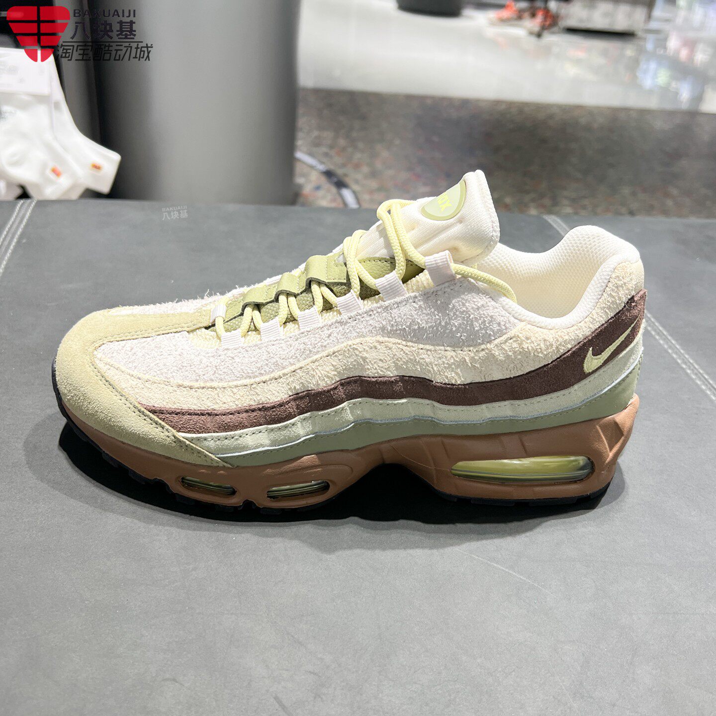 耐克男鞋2026冬AIR MAX 95大地麂皮复古老爹鞋气垫跑鞋IZ6187-032