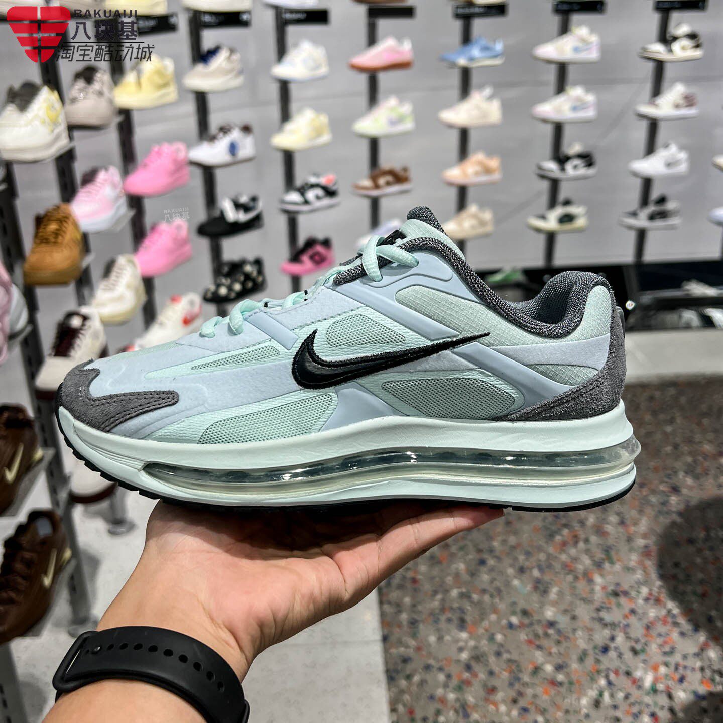 耐克女鞋2026冬AIR MAX METRO全掌气垫缓震回弹跑步鞋 IW4934-300