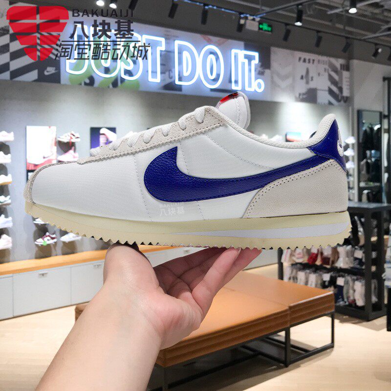 Nike耐克女鞋2025夏季款蓝白复古百搭阿甘鞋运动休闲鞋DZ2795-102