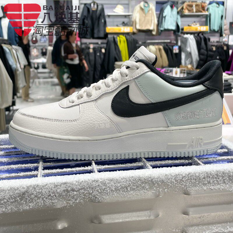 Nike耐克男鞋2025冬季款AF1空军一号帆布防水休闲板鞋 CK2630-004