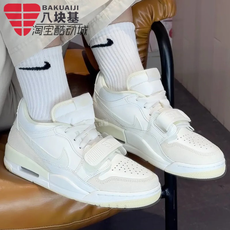 Nike耐克女鞋2025春季JORDAN AJ312奶白色百搭休闲板鞋FQ7827-102