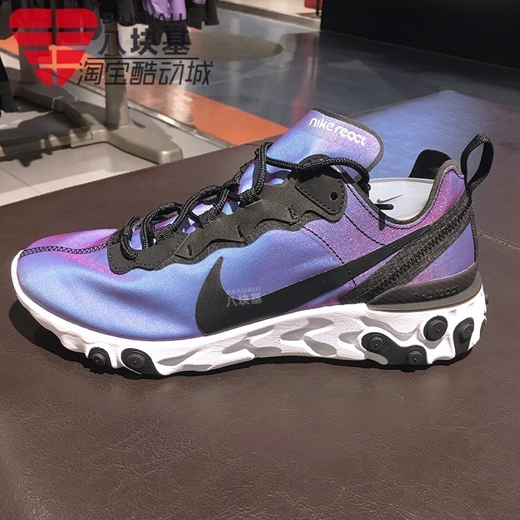 ÄÍ¿ËÄÐЬREACT ELEMENT 55 ½¥±ä¸ßÇŶÜÔ˶¯Åܲ½Ð¬ BQ9241-001-002