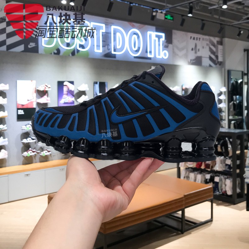 耐克男鞋气柱减震回弹训练跑步鞋