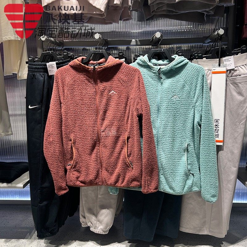 耐克男装户外越野连帽夹克外套