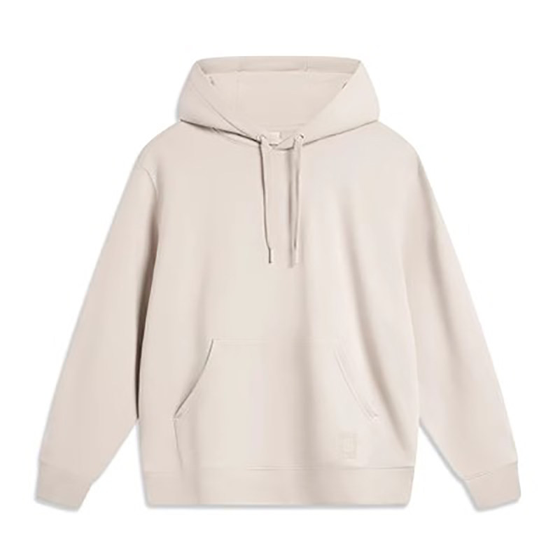 LI NING SWEATSHIRT MENS 2024 SPRING NEW KNITTED CASUAL FASHION SOLID COLOR ATHLETIC PULLOVER AWDU031-4-7