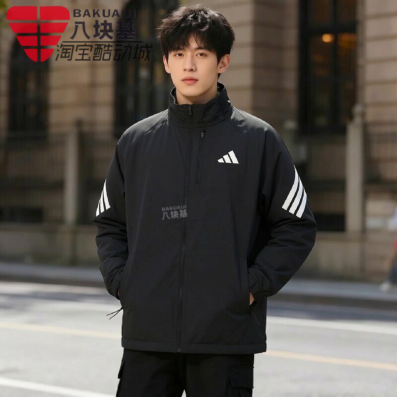 阿迪达斯男装2026夏梭织速干透气防晒衣防风衣连帽夹克外套JZ7717
