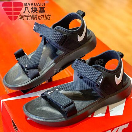 NIKE耐克沙滩鞋男2025夏季款户外轻盈透气运动休闲凉鞋DJ6605-001