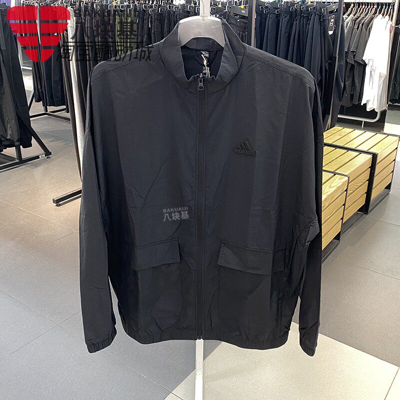 防风服防晒衣立领夹克阿迪达斯