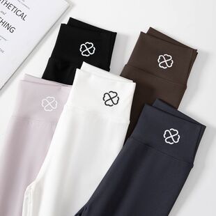 韩版 儿童外穿鲨鱼裤 高腰弹力裤 子中大童修身 女童打底裤 长裤 春秋款